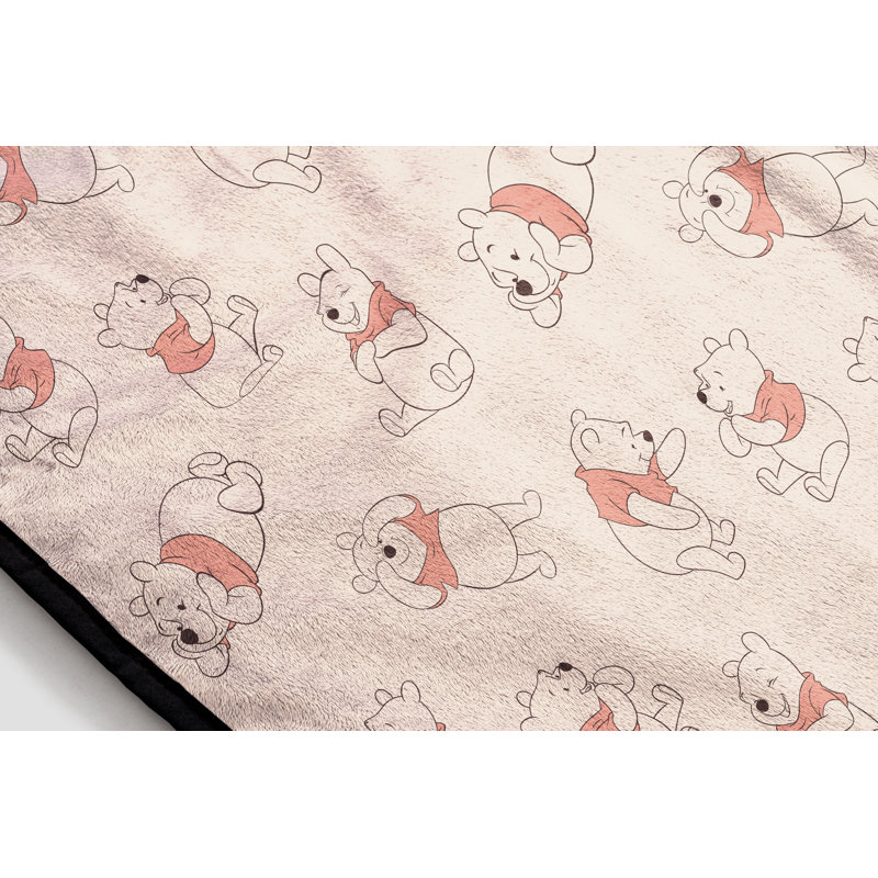 Bark and Blanket Winnie The Pooh Throw