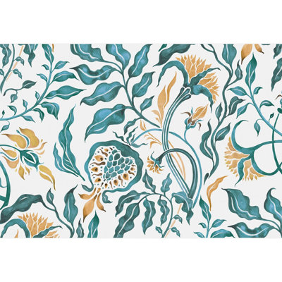 Peel & Stick Floral Border