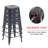 Winfred Counter Stool with Metal Frame-609598516-670668478