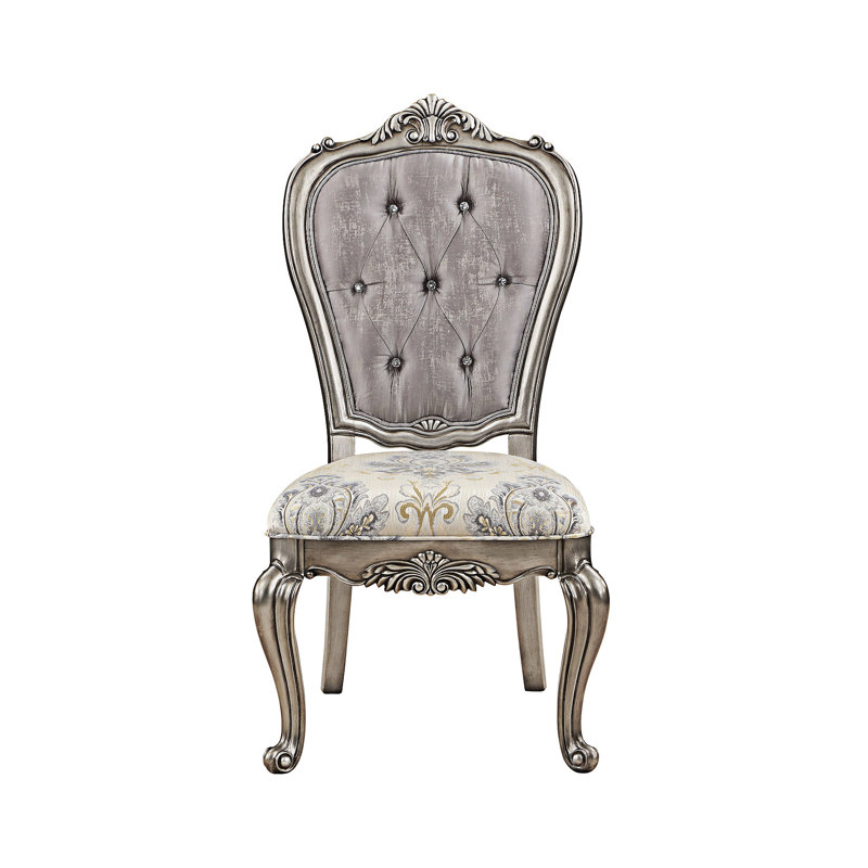 Chaise d'appoint rembourrée (ensemble de 2)