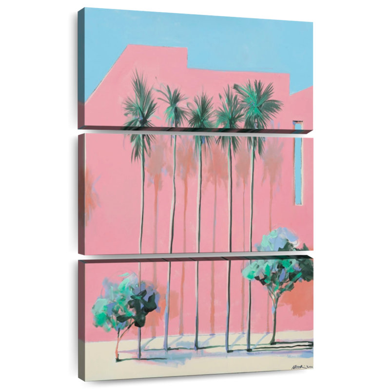 Miami deux fois, H 32 po x l 20 po