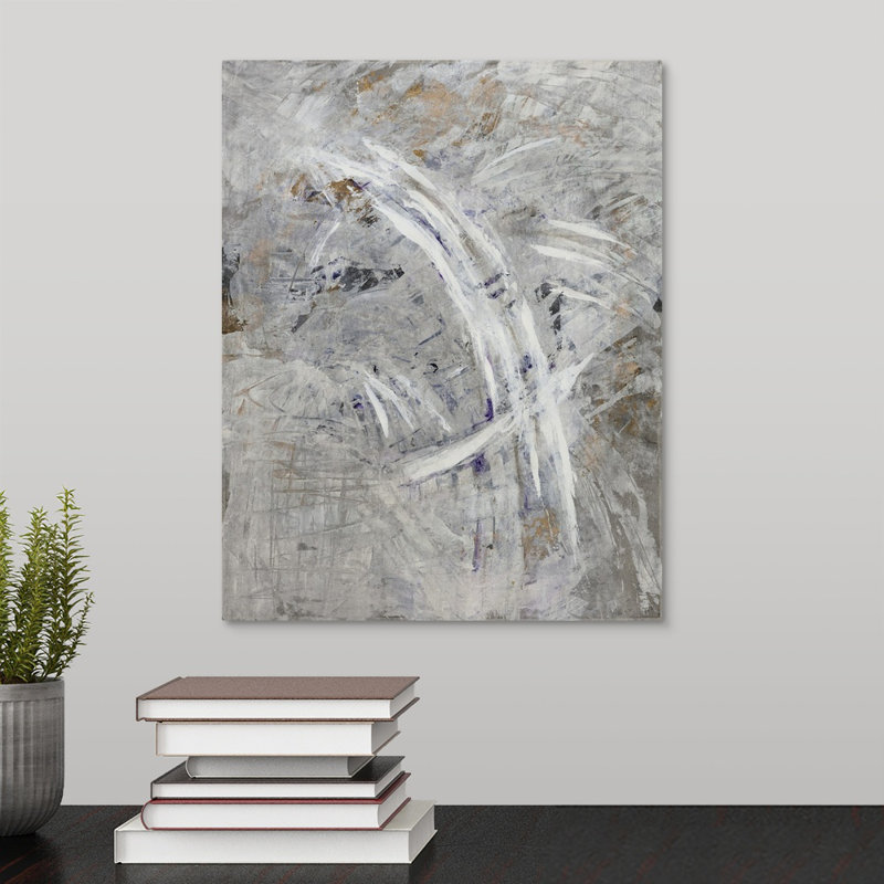 «Flying up and Away», peinture sur toile, Toile tendue, H 14 po x l 11 po x p 1,25 po