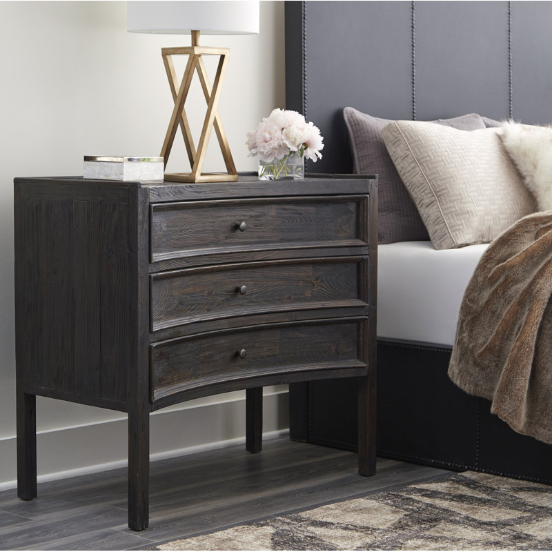 Commode décorative 3 tiroirs Breanne Crescent