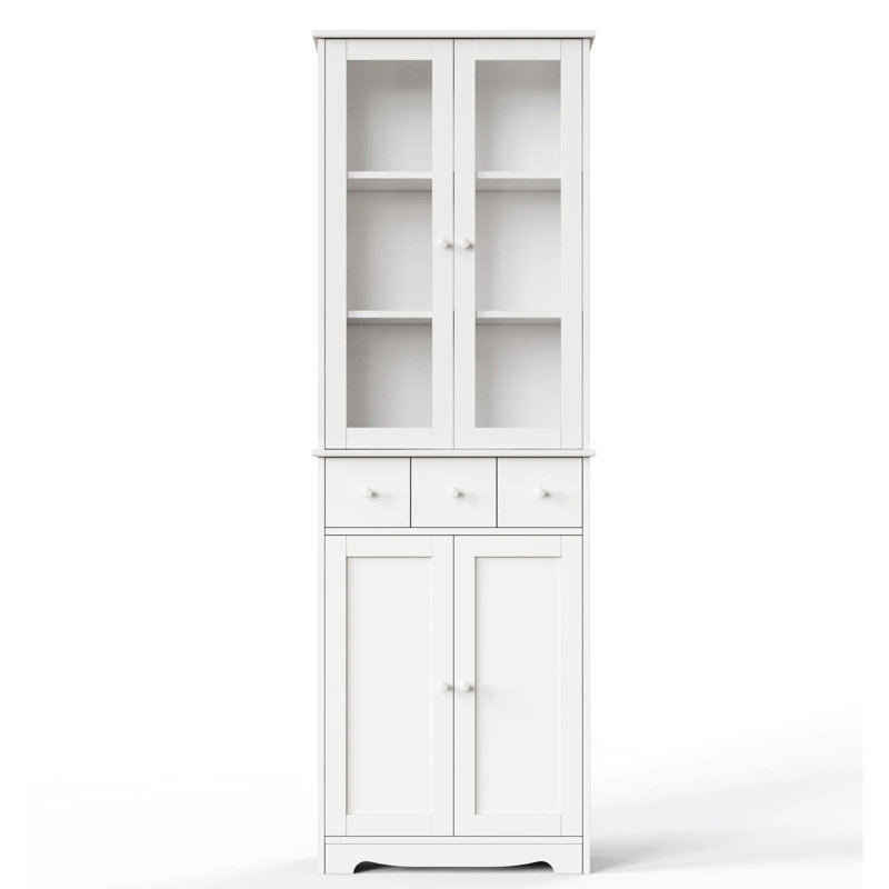 Shaundrelle Dining Cabinet, White, Yes