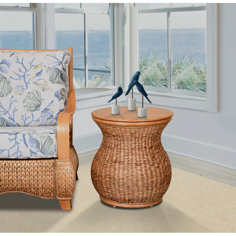 Syston Accent Table In Antique Honey Finish, Honey
