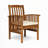 Outdoor Acacia Wood Armchair-639524917-639524916