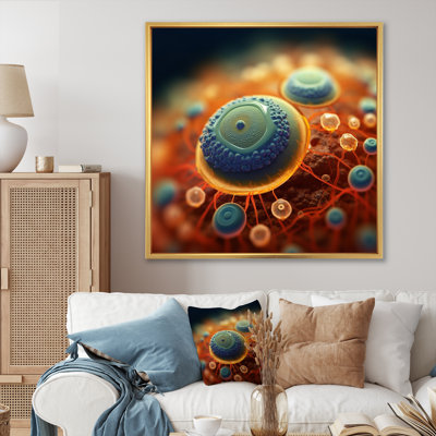 Cellular Dimensions Macro, photographie sur toile