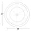 Metal Analog Wall Clock