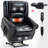 Power Lift Recliner Chair with Heat Massage, Dual Motor, Infinite Position, 350 LBS Capacity, USB Ports, and Faux Leather Upholstery-1850599727