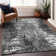 Premium Machine Washable Prisco Gray Rug