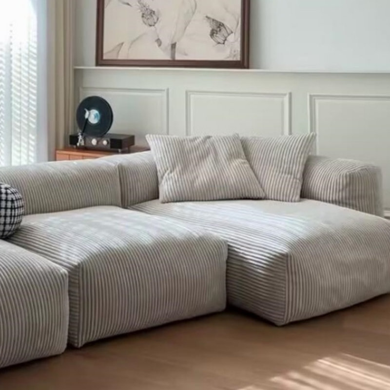 Tofu-Shaped Living Room Modular Sofa