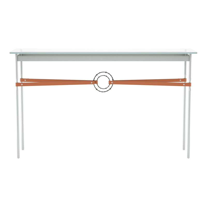 Console Equus, Fumée foncée, Cuir noir, Platine rétro