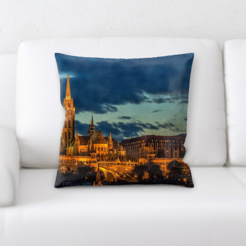 Housse et insert de coussin carré Budapest