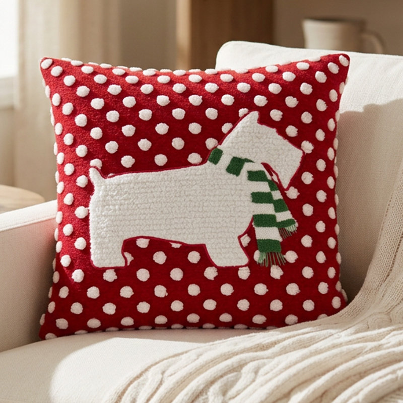 Coussin pour chien Scottie
