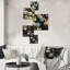 Orne - ensemble d'art mural floral de 5