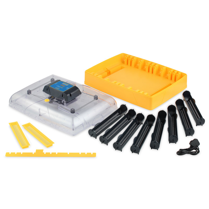 Ovation 56 Yellow and Clear Digital Egg Incubator
