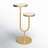 Ericson Mirrored Glass Top End Table-1851963961