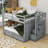Jamere Kids Full Over Full Wood Bunk Bed with Twin Size Trundle and Drawers-904056131