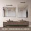 Miroir de salle de bain mural 24 po x 32 po-874704070