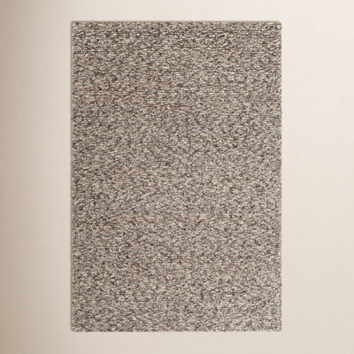 Hero Charcoal Ivory Hand-Woven Flatweave Rug