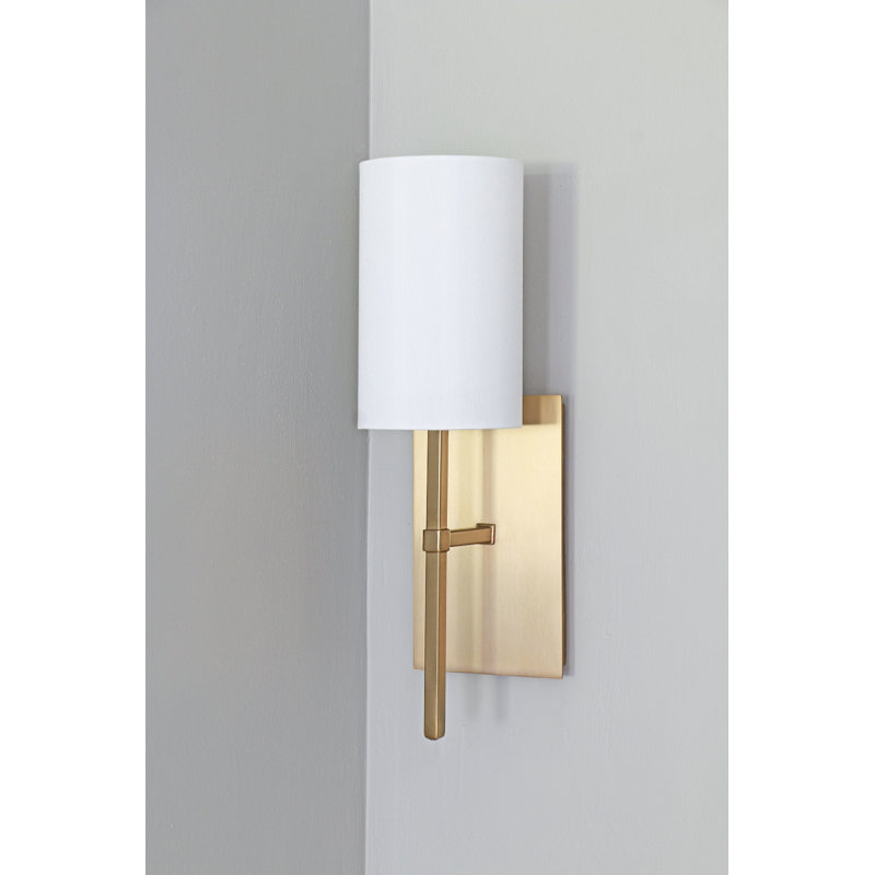 Veronica 1 - Light Wallchiere, Aged Brass