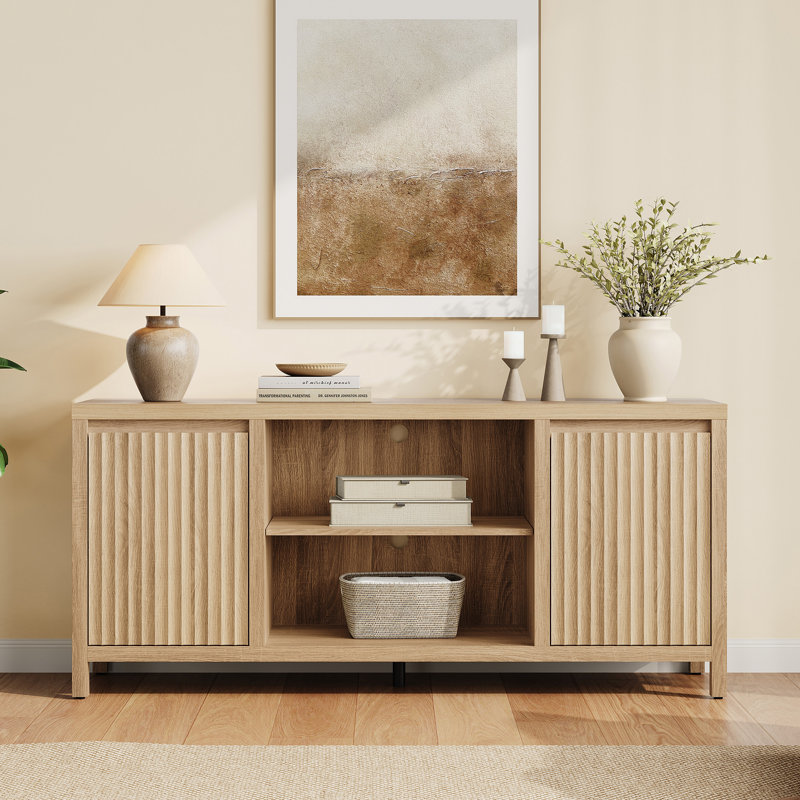 Meuble télé Allute, Beige grès