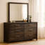 Commode double 6 tiroirs Whitnash