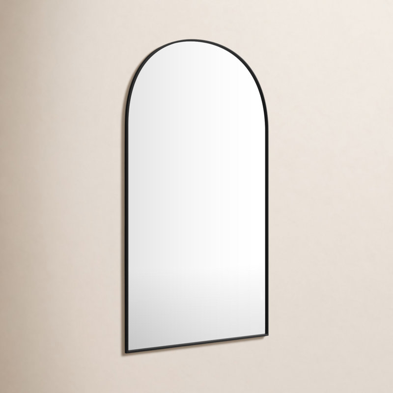 Miroir incliné Kira, Noir, 83 po x 48 po