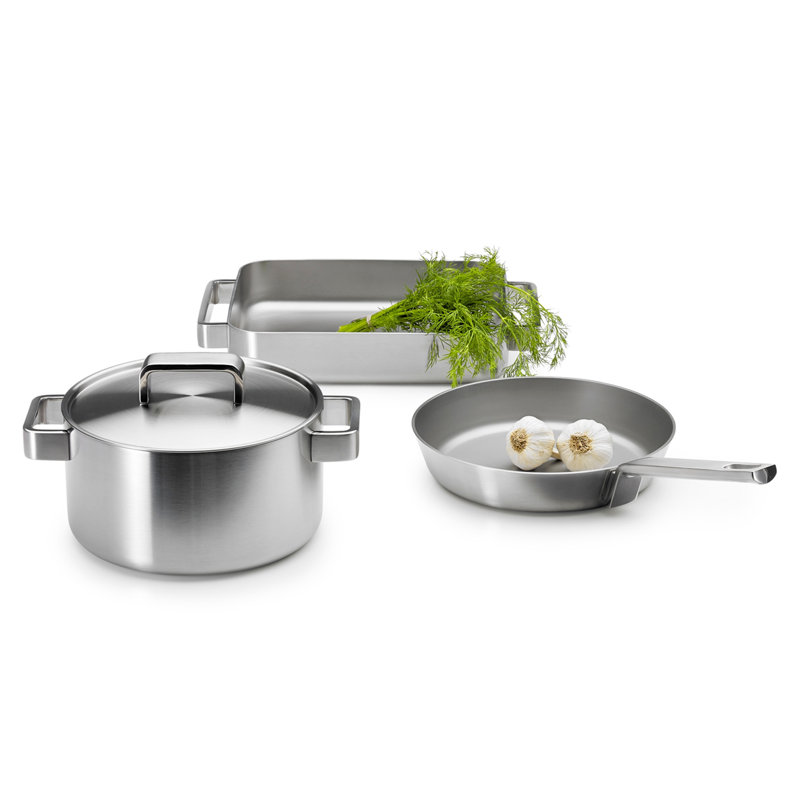 Iittala Tools Stainless Steel Frying Pan, 17.4"