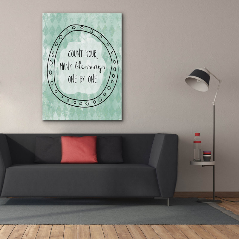 «Blessing» par Erin Clark, art mural sur toile, H 54 po x l 40 po