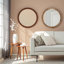Schroder Wood Flat Wall Mirror-66936865-66936866