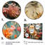 Art mural orange et rose renard dans le style III - renard-307265843-307265836