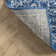 Utterback Oriental Dark Blue/White Area Rug