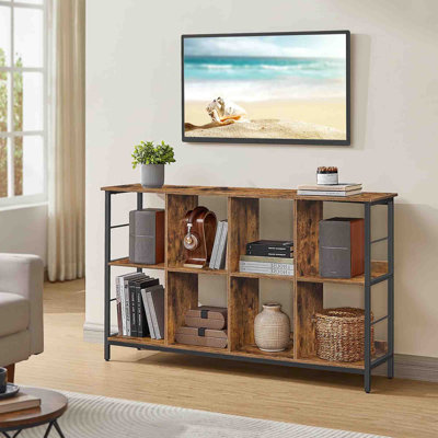 80cm H x 132.6cm W Metal Bookcase