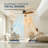  52-inch Modern Ceiling Fan with Light, 3 ABS Blades, DC Motor, 6 Speeds, Flush Mount for Bedroom, Living Room-1622770809