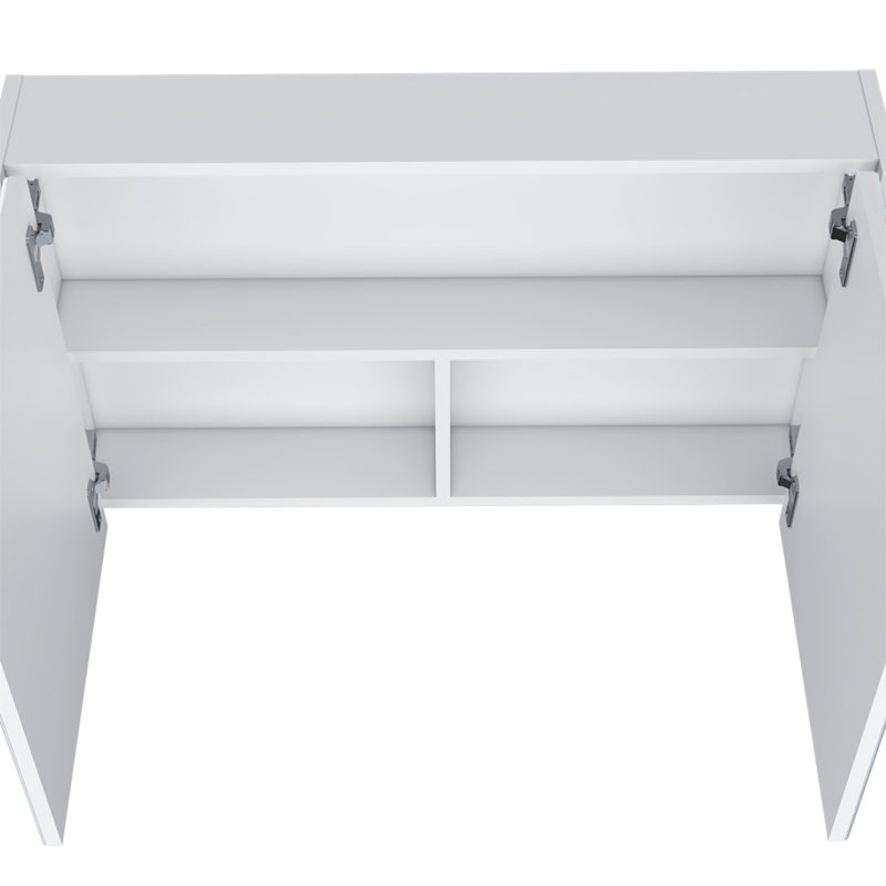 Pharmacie Mansfield, salle de bain, blanc, Blanc