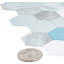 Carreau de mosaïque pelez et collez en PVC 11 po x 11 po-69935973