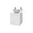 White Bathroom Vanity With Integrated Sink-1565768710