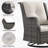 Anahit Wicker 250 - Person Patio Conversation Set with Cushions-541317765