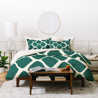 Modern & Contemporary Polyester Geometric Shapes Duvet Cover
