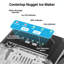 Portable Bullet Ice Maker - 26LBS/24H Fast Production, WiFi-Enabled with Smart Control for Home & Travel