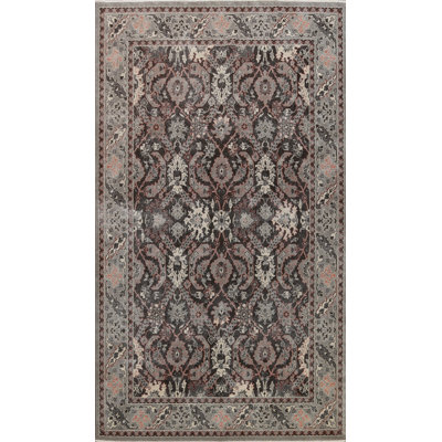 Tapis noir / brun Ziegler