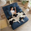 Oversized Corduroy Upholstered Boneless Indoor Chaise Lounge Chair, Modern Sofa Couch Without Assembly, Comfy Sleeper For Living Room And Office-665124707