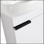 Ensemble de meuble-lavabo simple avec plateau 16,16 Rodrion