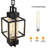 Jarious 1 - Light LED Outdoor Hanging Lantern Outdoor Lighting