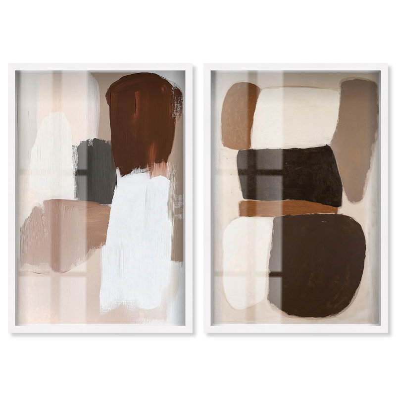 Décoration murale bohème Serene, H 16 po x l 11 po, Cadre blanc