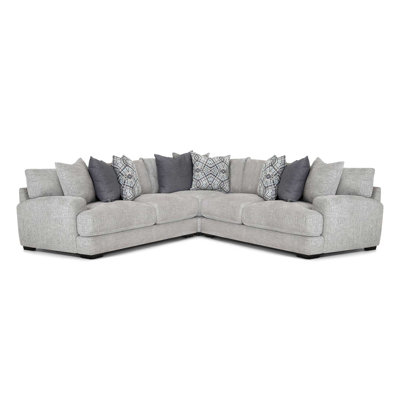 Tyandra Upholstered L-Shaped Sectional Symmetrical