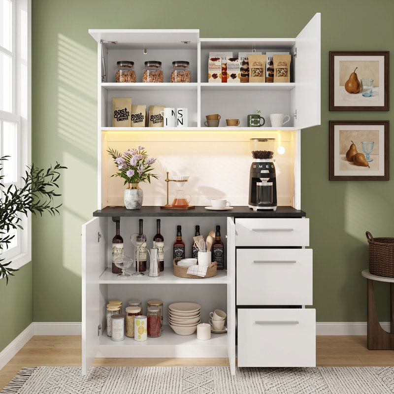Kitchen Pantry, White