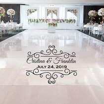 Here Comes the Bride Canvas Banner