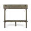 Table de bar d'extérieur en bois d'acacia